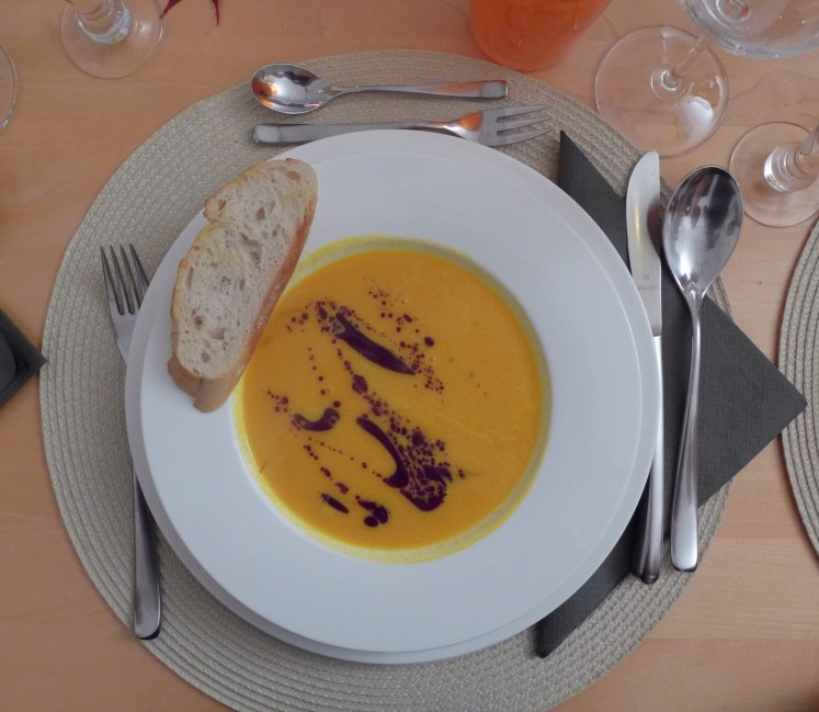 Kürbiscremesuppe